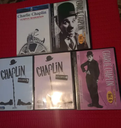 Coleção de DVDs Charlie Chaplin
