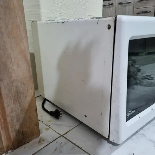 Forno funcionando