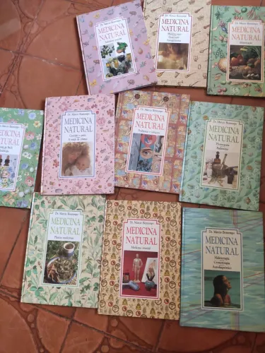 Medicina Natural Márcio Bontempo coleção completa 10 livros