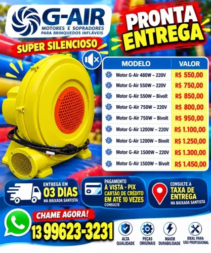 Motores de infláveis