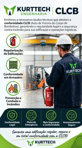 Engenheiro Mecânico CLCB Bombeiros - São Paulo e Grande SP