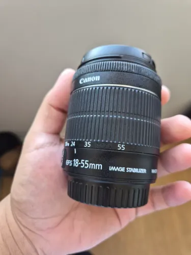 Lente canon 18-55 USM