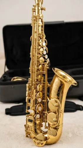 Sax Alto Selmer PARIS Kit tudo manual Com nF