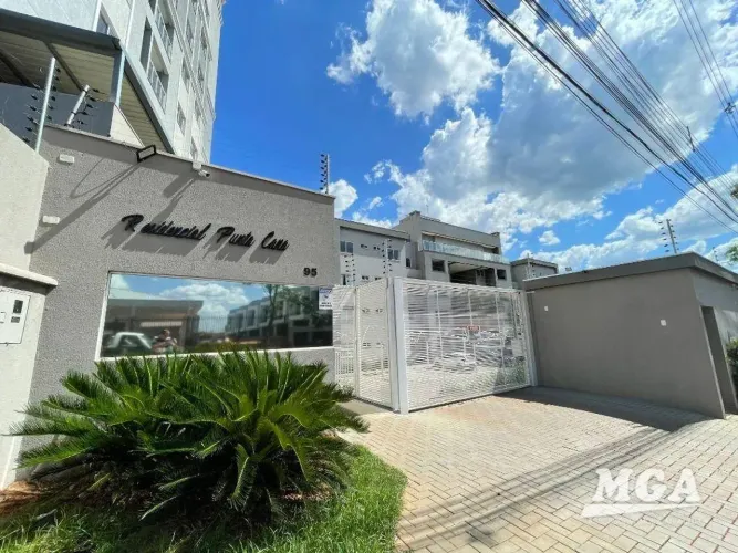 Apartamento com 1 dormitório para alugar, 59 m² - Residencial Punta Cana - Foz do Iguaçu/P
