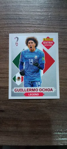 Extra Sticker legend Ochoa Prata copa 2022