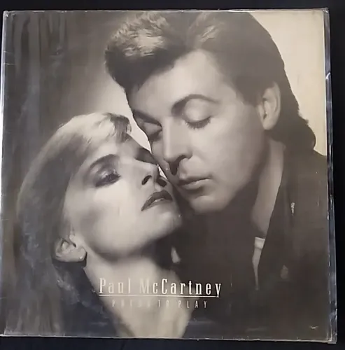 LP Paul McCartney - Press to Play (Original 1986 - Capa Dupla Com Encarte)