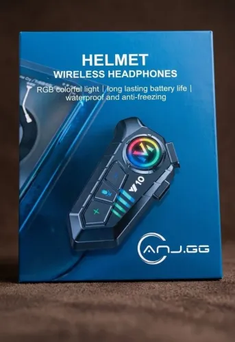 Fone Bluetooth pra capacete