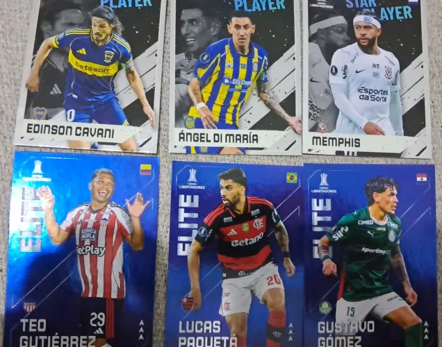 Cards libertadores 2026 legends figurinha