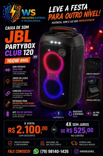JBL Partybox Club 120 Br