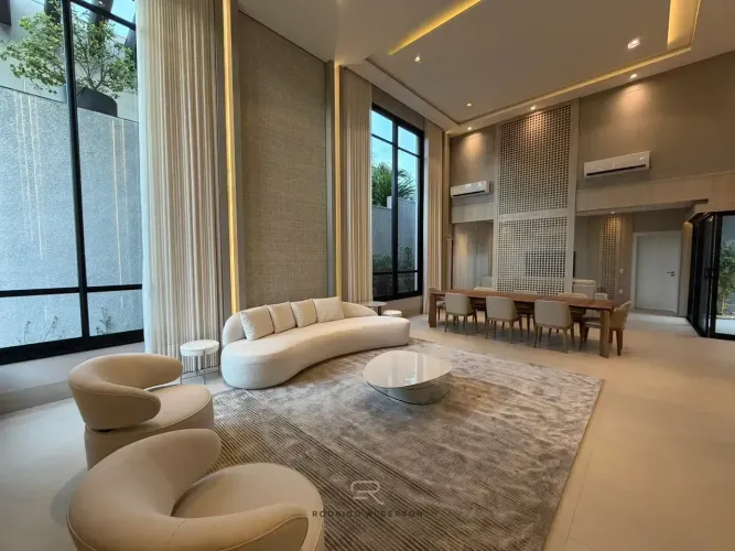 Casa Terra, 3 Suítes, Mobiliada e Decorada, Cond. Vila Jardim. R$ 3.8Mi
