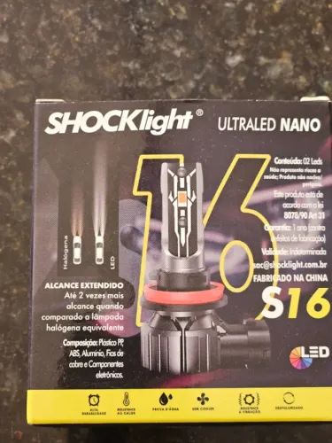Ultraled S16 Nano Gold H7 3000k 12v 40w 4200lm