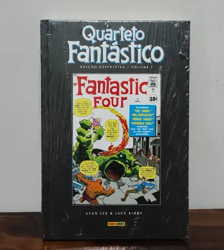 Quarteto Fantástico: Edição Definitiva Vol. 1 - PANINI - Lacrada