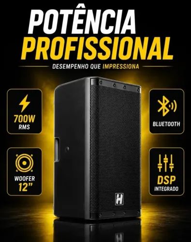 Caixa ativa H audio Novitec 12