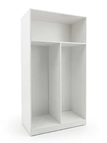 Armário multiuso sem porta, com 3 prateleiras