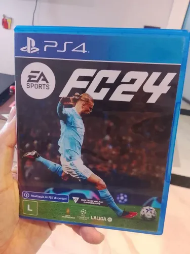 Jogo PS4/PS5 FC 24 Novo de Loja Narração português 