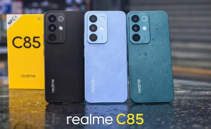 Realme c85 4G 256/08 NFC Preto Azul Lacrado 