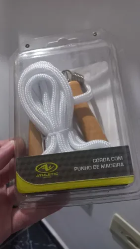 Corda com punho madeira ATHLETIC