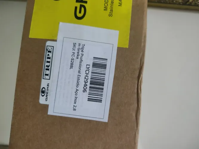 Tripé Greika em aco Inox parailuminacao 2.8m