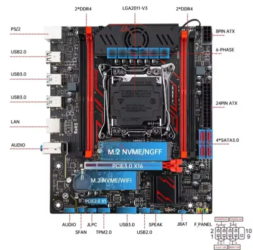 PLACA MAE X99 SOYO D4, PRODUTO NOVO, LACRADO.