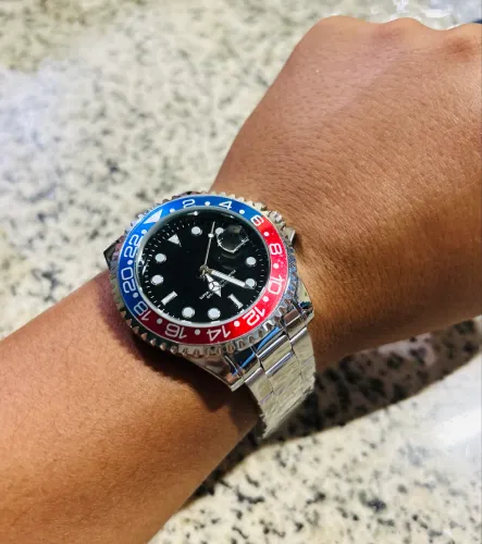 Relógio de luxo masculino