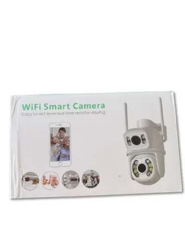 Câmera WiFi Smart 360° PTZ Dome - Quase Nova + Caixa Original
