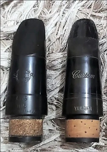 Boquilhas clarinete profissionais Selmer e Yamaha