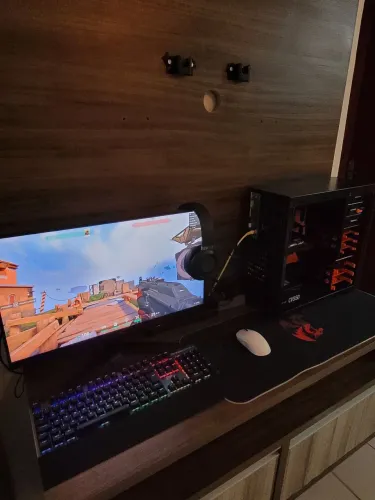 PC Gamer Completo com Monitor 144hz | RX 5500XT 8gb | Nvme 512gb | 16gb