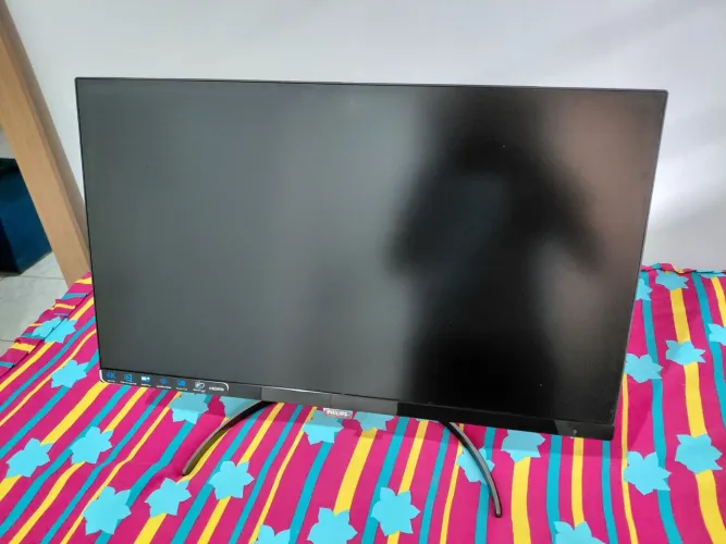 Monitor Philips 4K 276E8V Com Defeito (Não Dá Imagem) + Fonte Original 65W + Cabo