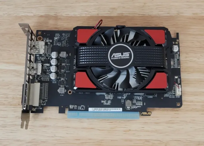 Placa Vídeo Radeon RX550 4GB Asus