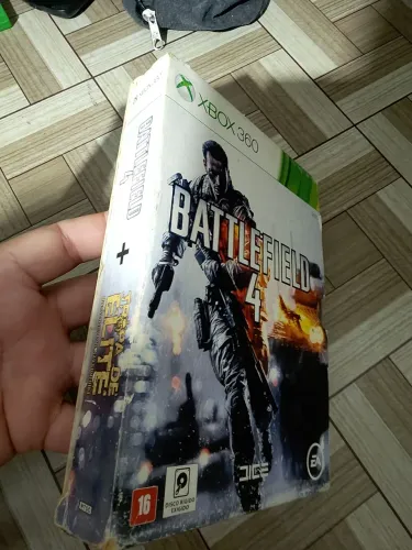 Jogo original xbox 360 Batleffield 4 edition especial, colecionador
