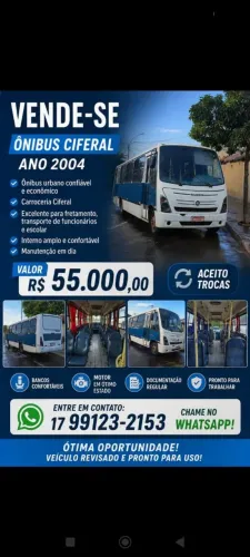 Vendo Micro ônibus Cifal