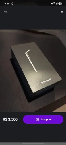 Samsung S25 fe 256gb lacrado