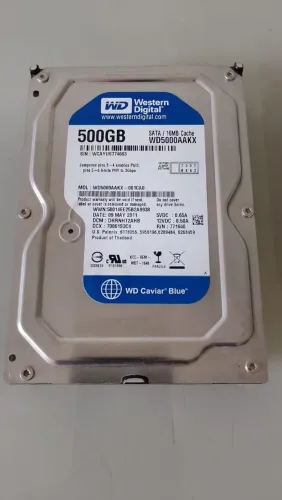 HD Interno Sata 2 unidades por R$ 100,00