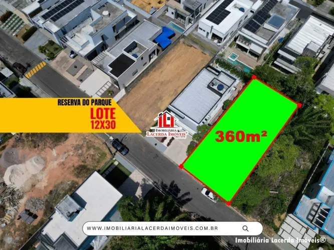Residencial Reserva do Parque - Lote de 360m² na Parte Alta da Ponta Negra