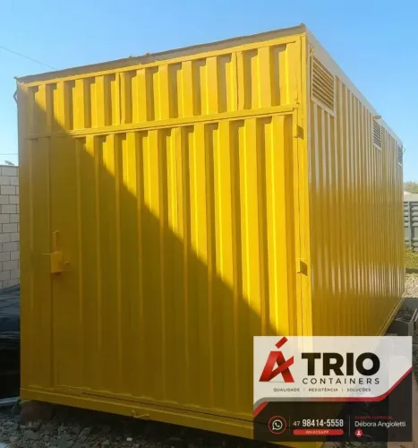 Container personalizado cores 6m
