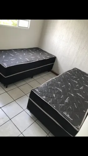 CAMA BOX SOLTEIRO - NOVAS