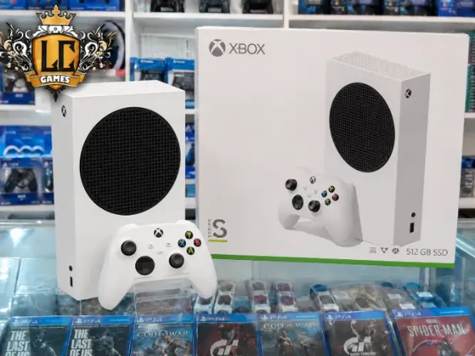XBOX SERIES S VAI 77 JOGOS TOP + O3 GARANTIA MESES + BRINDES ( LOJA FISICA )