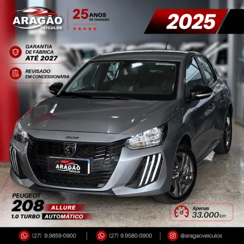 Peugeot 208 Allure 1.0 Tubo Flex 5P Aut. 2025