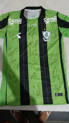 Camisa Original do América 2018 Autografada