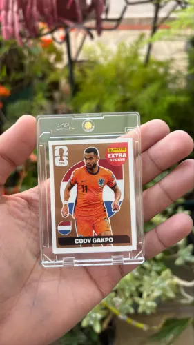 Cody Gakpo Legend Bronze Extra Sticker Panini Copa do Mundo 2026