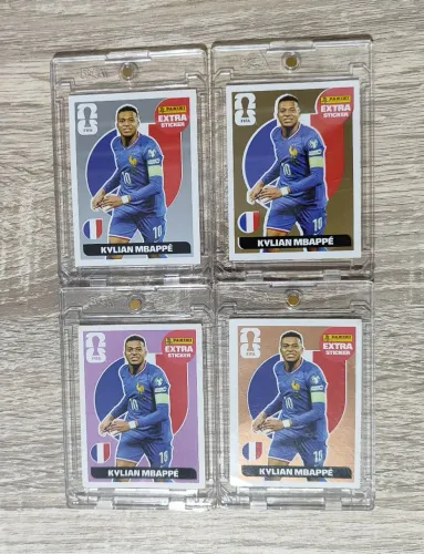 Figurinhas Legend Kylian Mbappé - kit completo 
