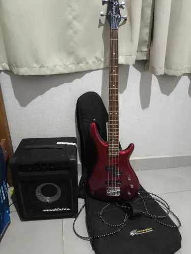 Kit Contra baixo 4 cordas passivo.