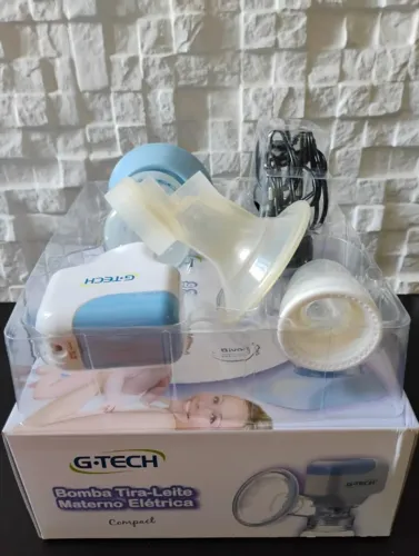 Bomba elétrica tira leite materno