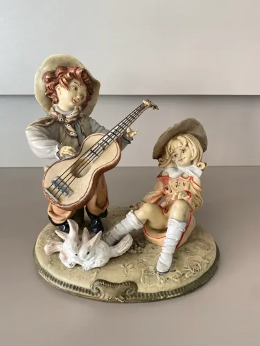 Escultura em resina italiana