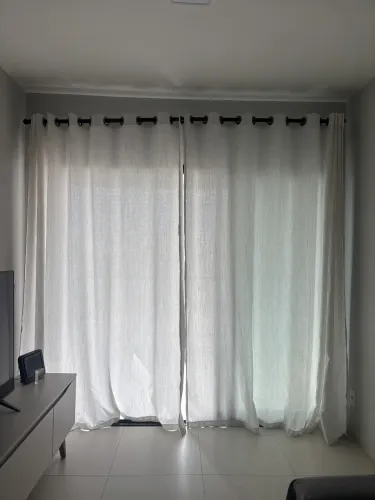 Cortina de Linho + Varão