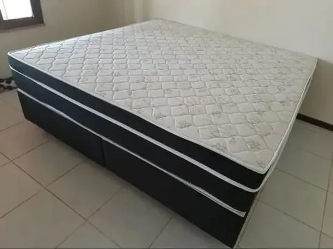 Cama box casal king 