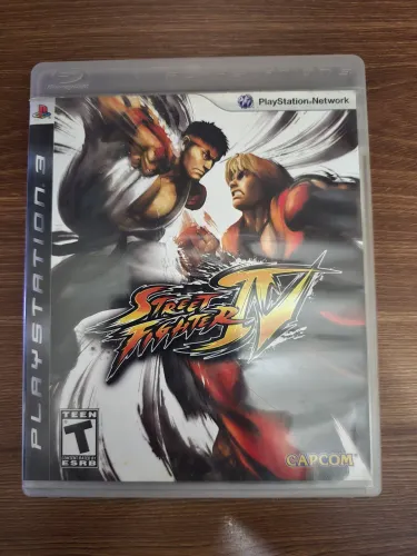 Street Fighter IV PS3 Original Completo com Manual