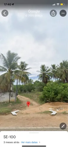 Terreno na praia da Caueira 