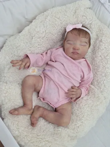 Bebê reborn kit Laura recém-nascido