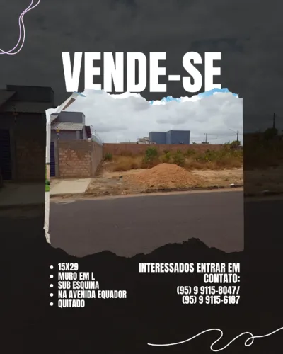 OPORTUNIDADE IMPERDÍVEL - TERRENO PRONTO PARA CONSTRUIR NO SAID SALOMÃO